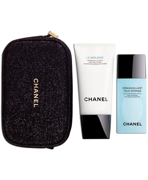 chanel 3-pc. clean slate skincare set|chanel skin care gifts.